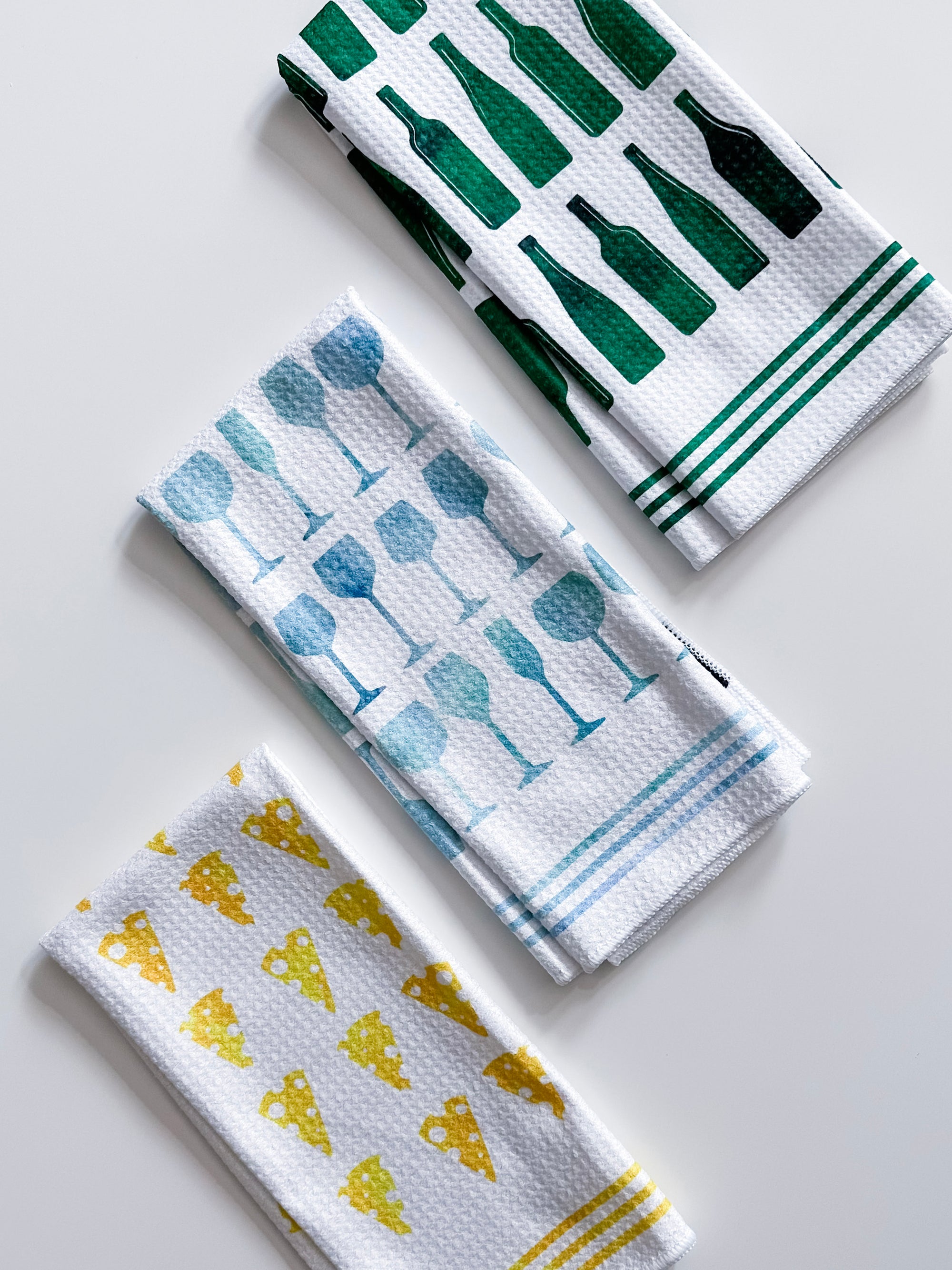 Mid-Century Atomic Dish Towel Trio - 3pk- 16''x24'' – Render Goods