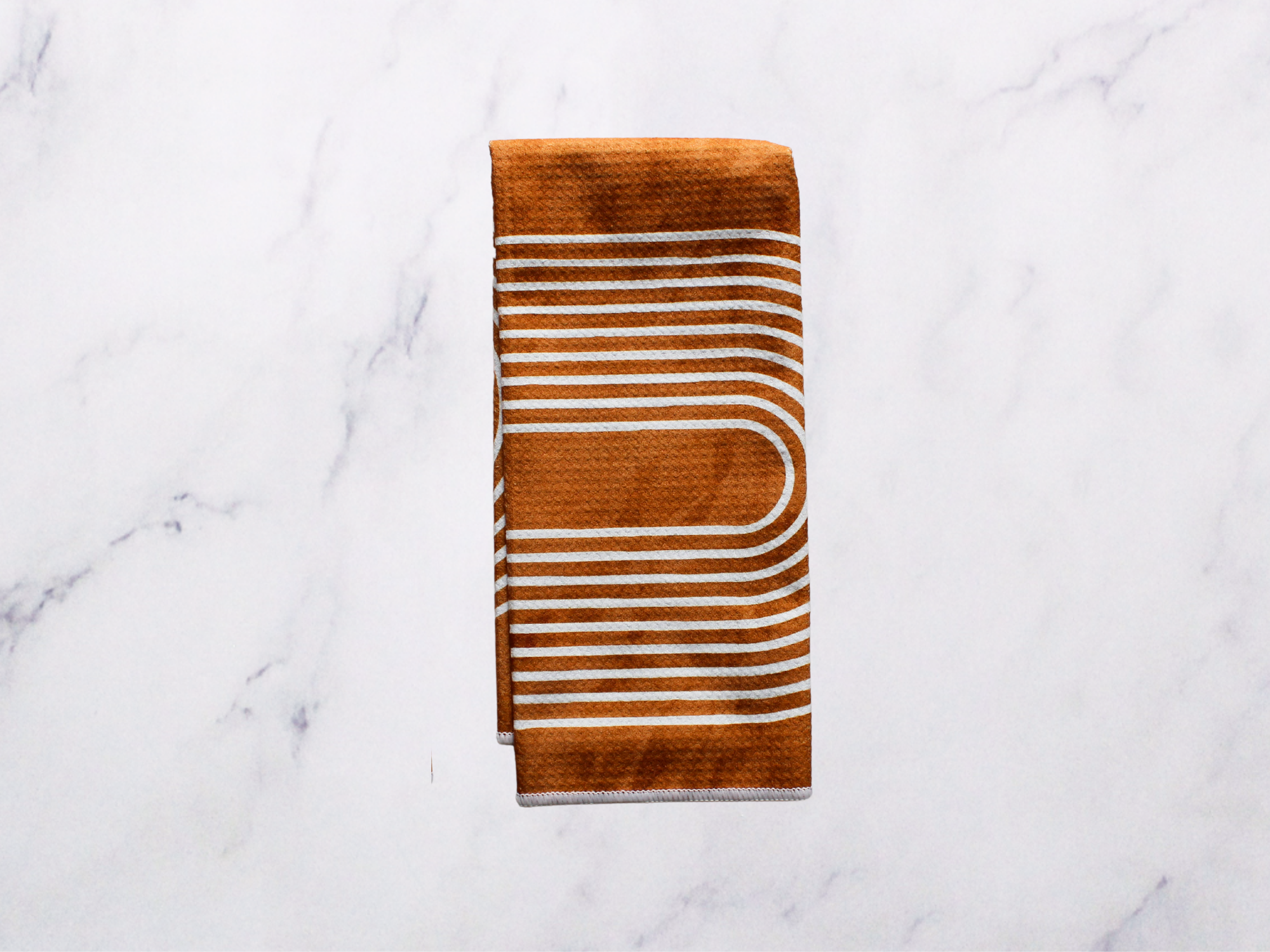 Brown Arches Kitchen Towel