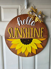 Hello Sunshine Sunflower