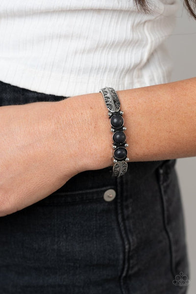 Wasteland Steel Bracelet, Grunge Cuff Bracelet