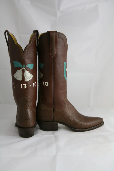 monogrammed cowboy boots