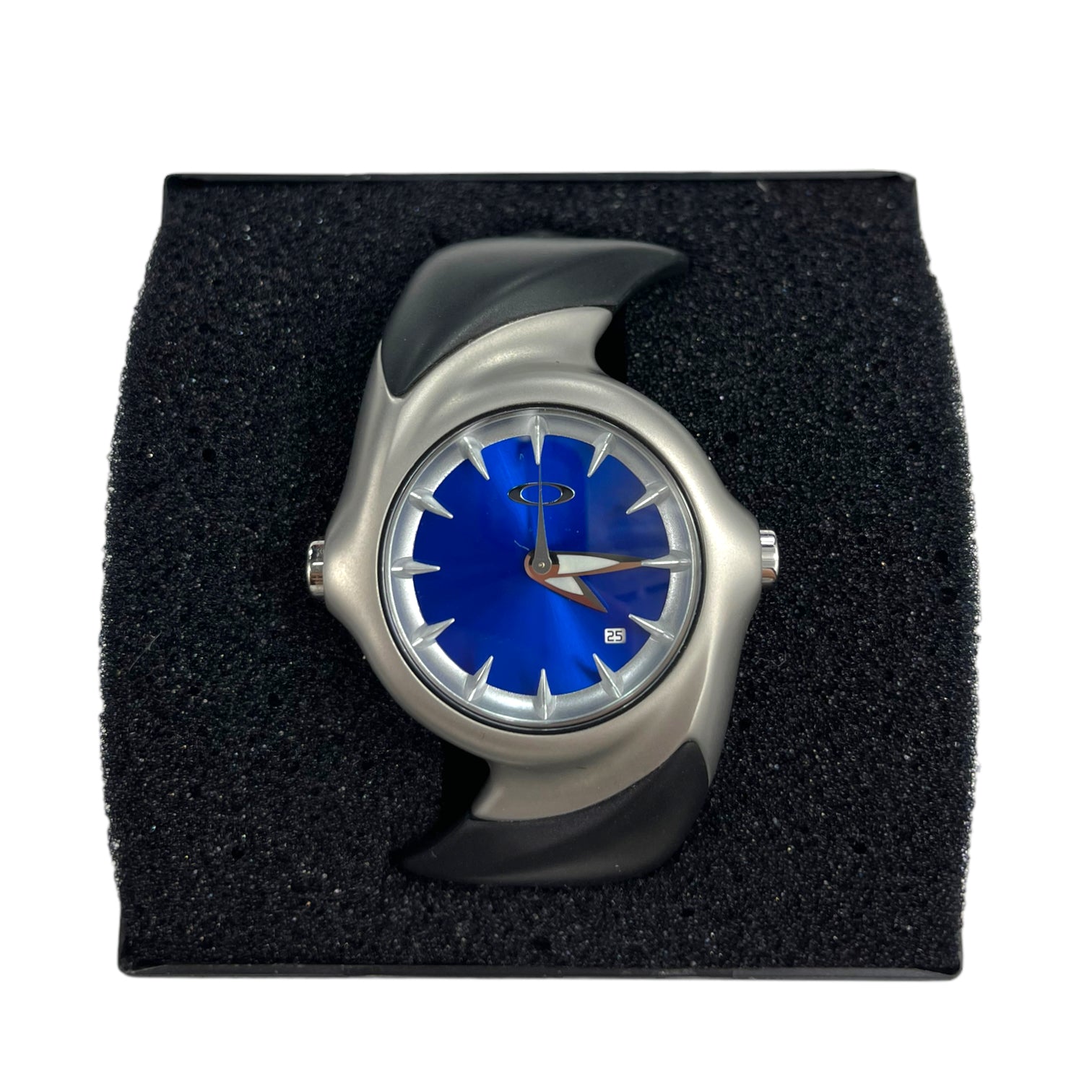 2000 Oakley Crush  Watch Honed Blue Chrome – insidetag