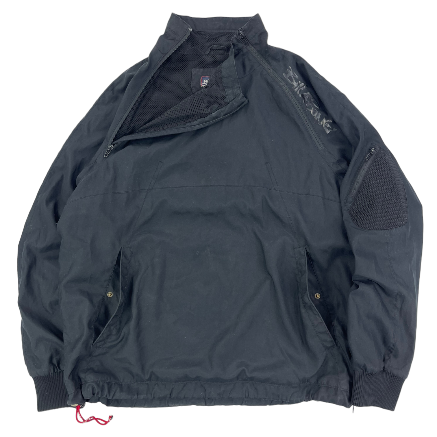 2000s Billabong Asymmetric pullover jacket – insidetag