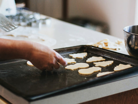 Baking Christmas Cookie