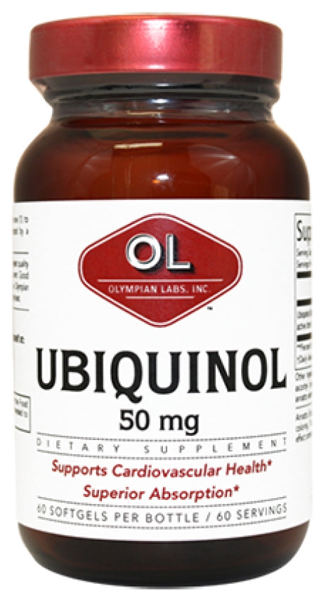 Ubiquinol 50 mg 60 Softgels