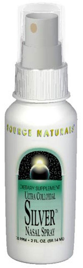 Source Naturals Ultra Colloidal Silver Nasal Spray 10 Ppm 2 Fl Oz 59   Sns0018 