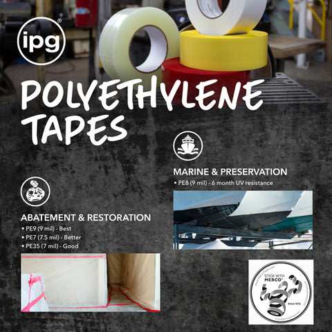 PE Stucco Masking Tape - IPG