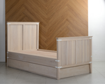 Load image into Gallery viewer, Lombard Single Bed with Drawers | Ash | III
