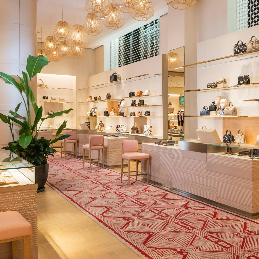 Louis Vuitton unveils renovated Greenbelt boutique and it's decked with  Filipino culture