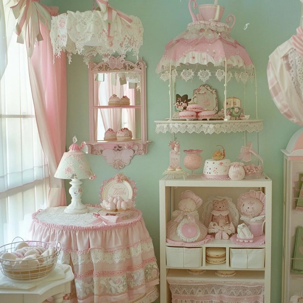 FRENCH RUFFLE FLORAL BEDDING BUNDLE
