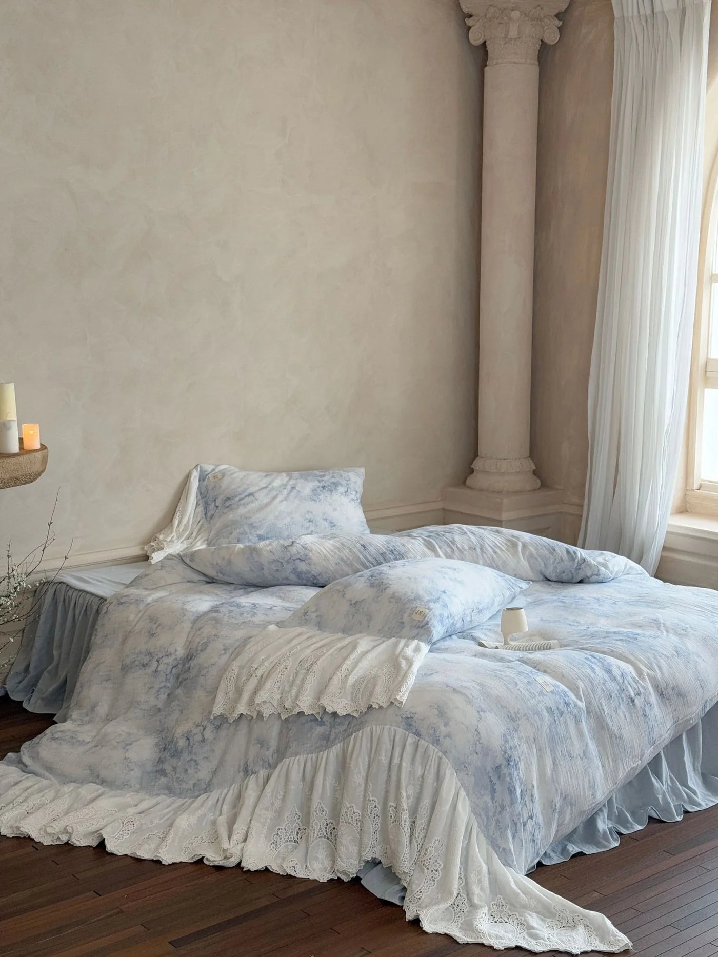 Sylvie Lace Gauze Bedding Bundle