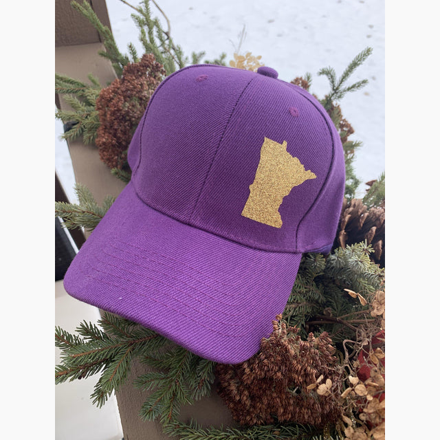 Skol VIKINGS! Minnesota Vikings Distressed Trucker Hat, Purple Pride, MN State Hat, ,MN Miracle, Plaid