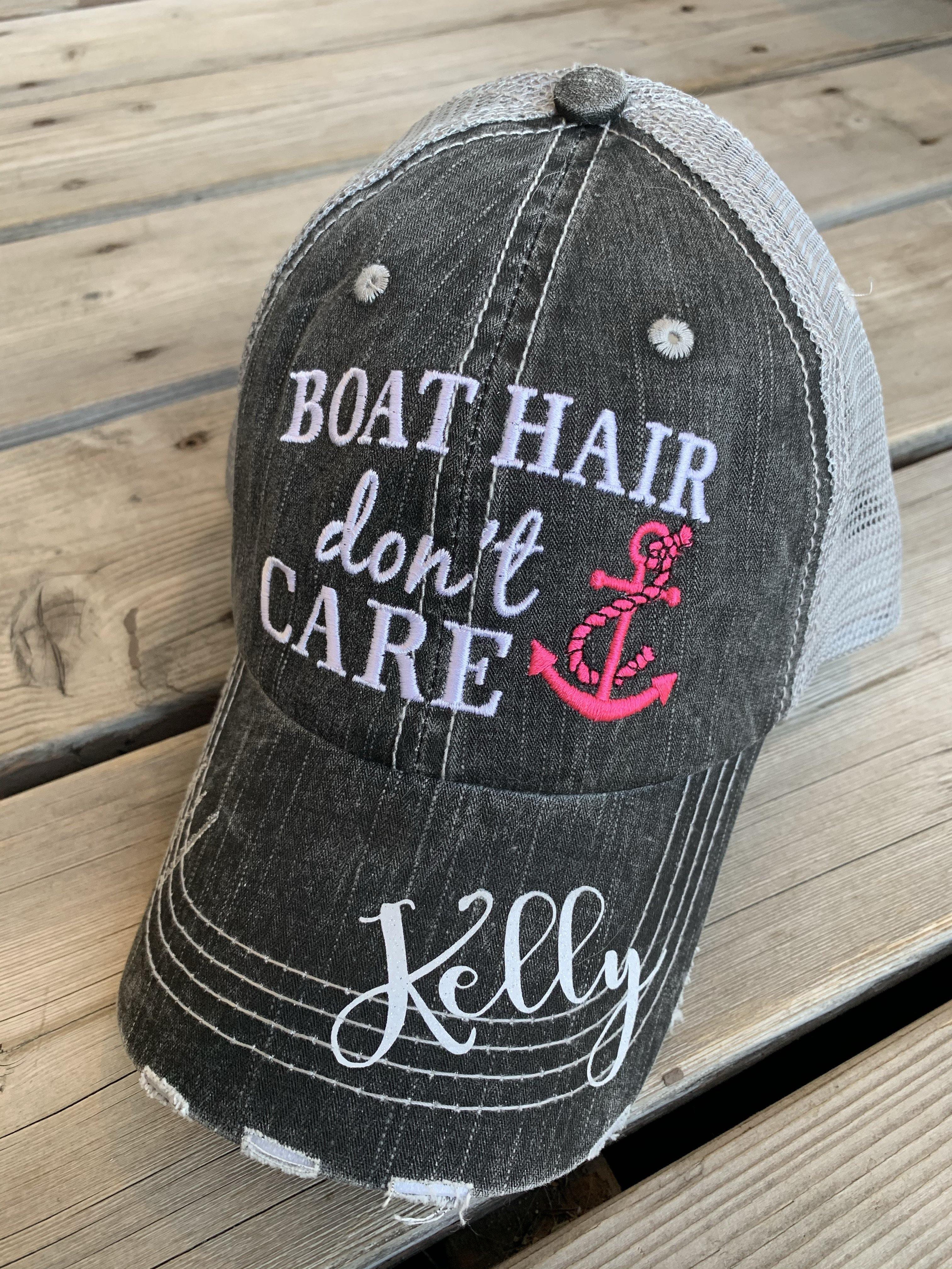 Ladies Boat Hair Don't Care Sun Visor – Guts Fishing Apparel