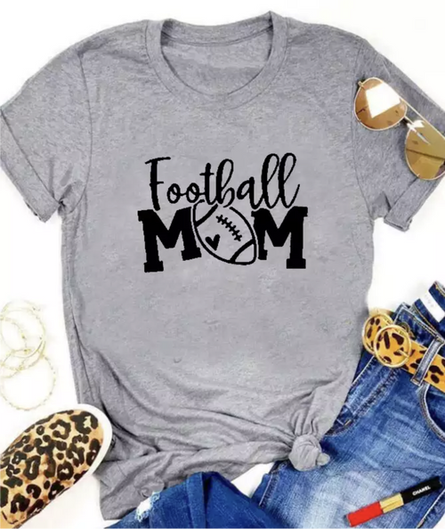 Football t-shirt | Football mom | Women's | Sports clothing, hats & accessories.