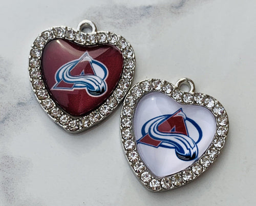 Bracelets and charms { Colorado Avalanche } Denver hockey findings