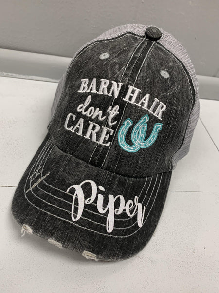 Barn • Barn hair don't care • Personalize • FREE SHIP! TEAL, PINK – Stacy's Pink Martini Boutique