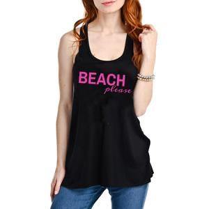 Tank tops { Beach please } Black • White • Teal • S- XXL.