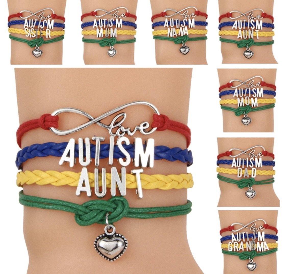 Autism Speaks String Bracelet