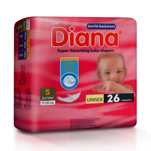 Diana Baby Diaper Junior 26pcs- D-02247