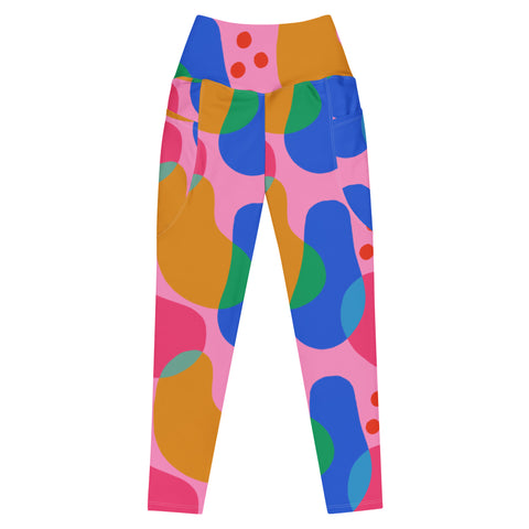 Lava Lamp Punch leggings