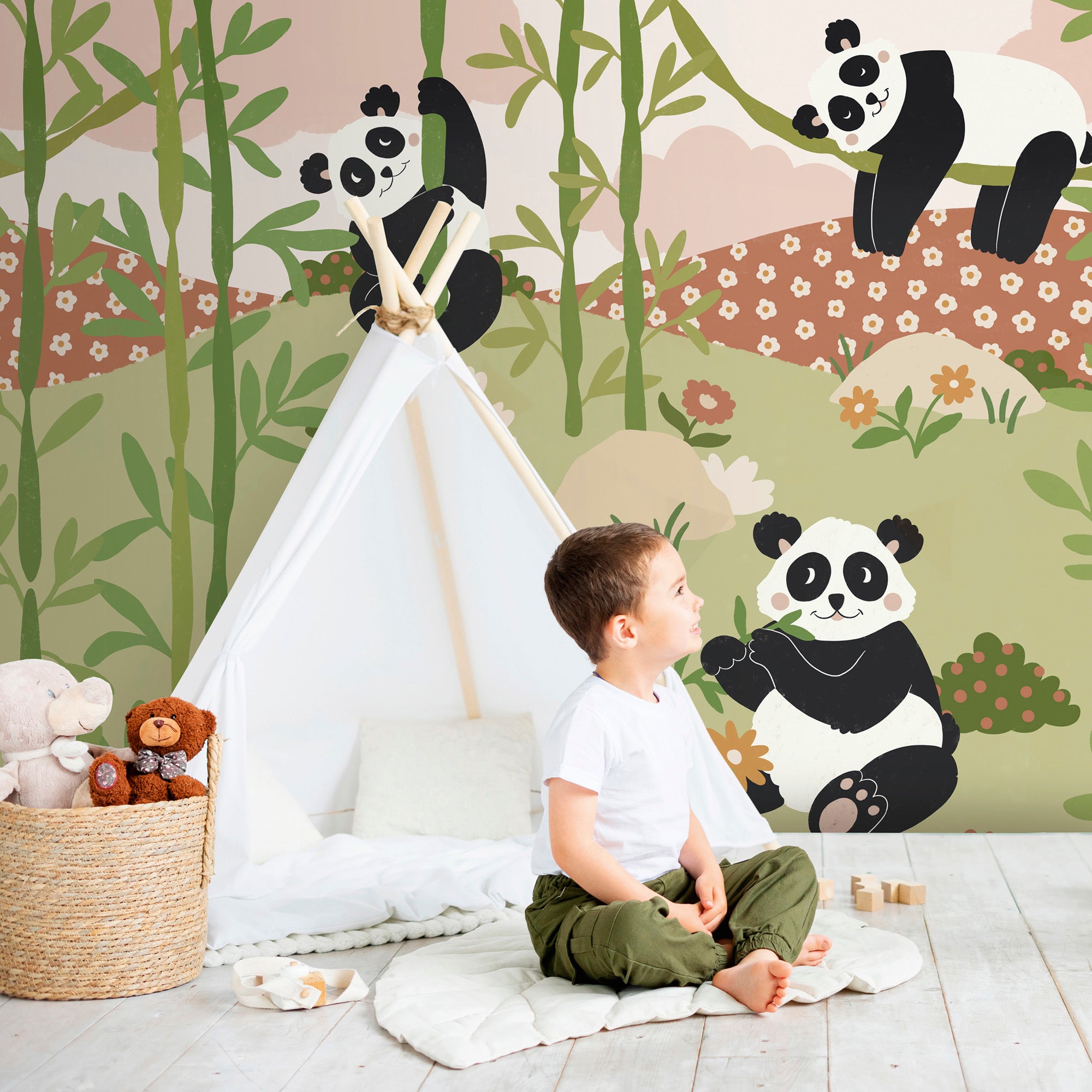 Panda | Roomblush Recycled | Roomblush.com