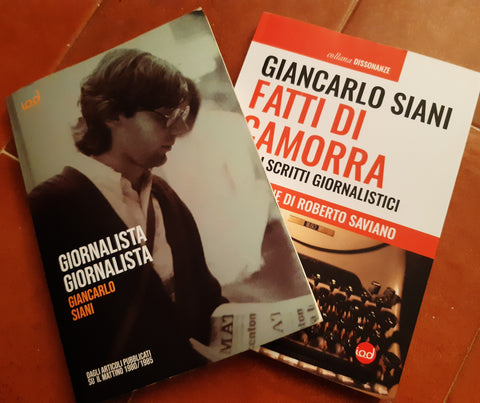 giancarlo siani fatti di camorra cronisti scalzi iod edizioni giornalista giornalista