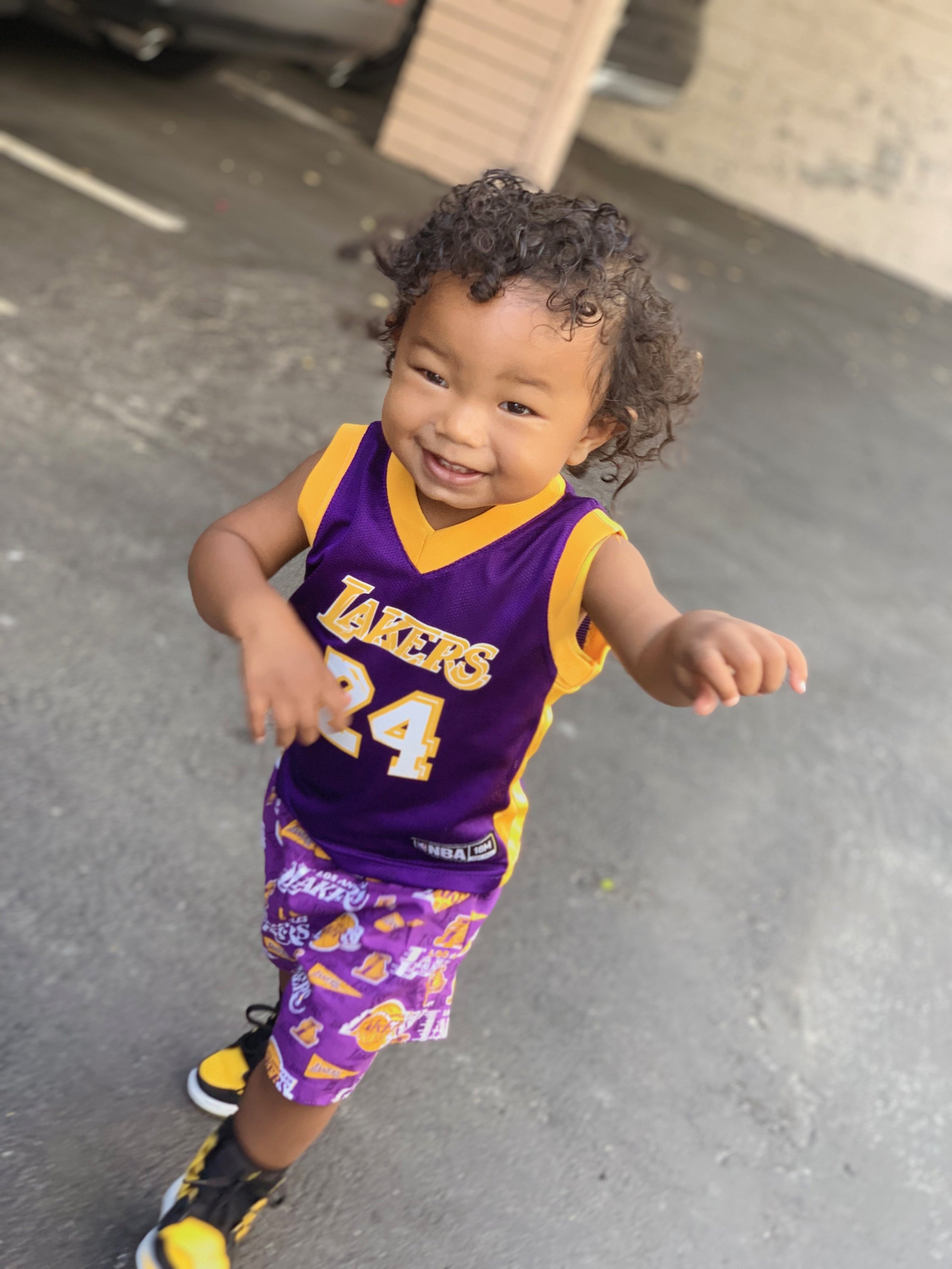 baby boy lakers clothes