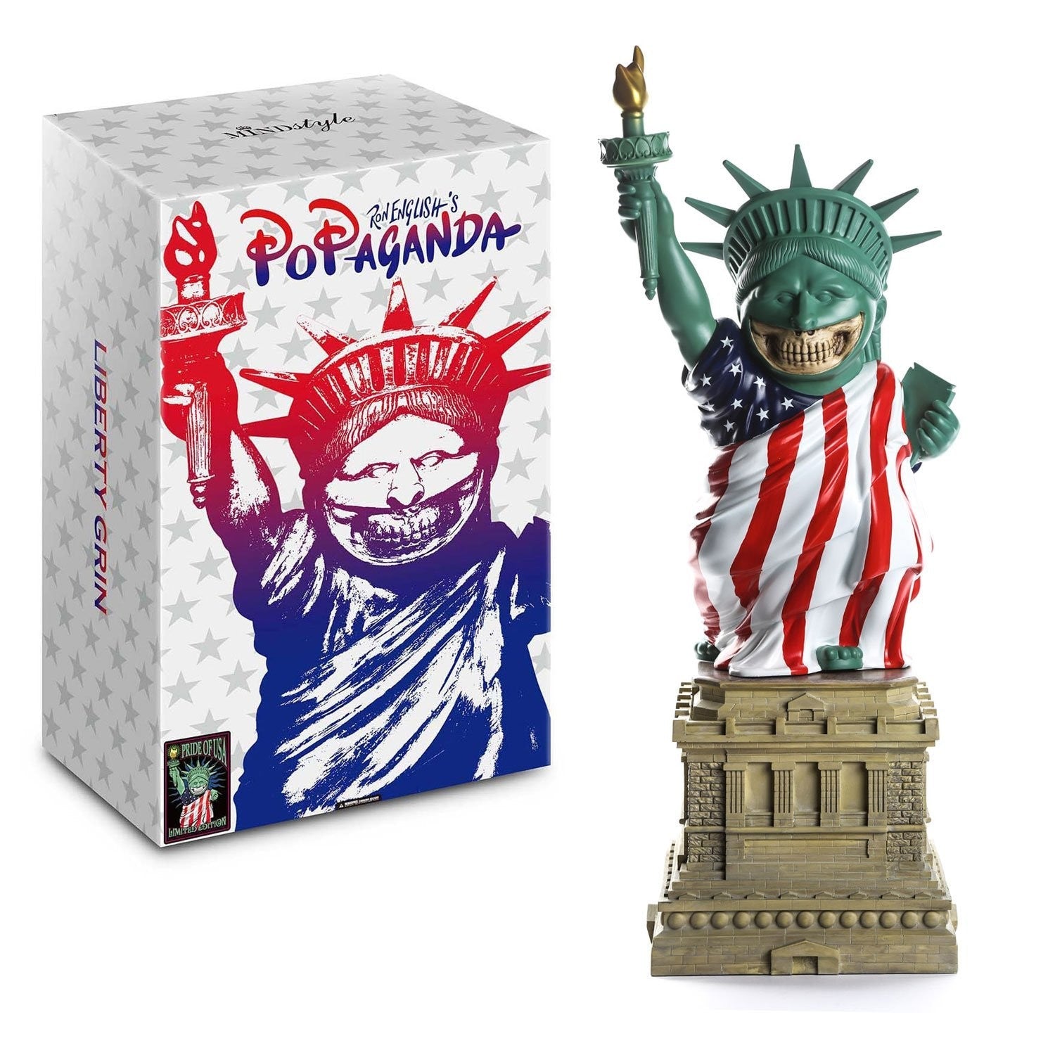 Liberty Grin 22" Statue - Pride of USA