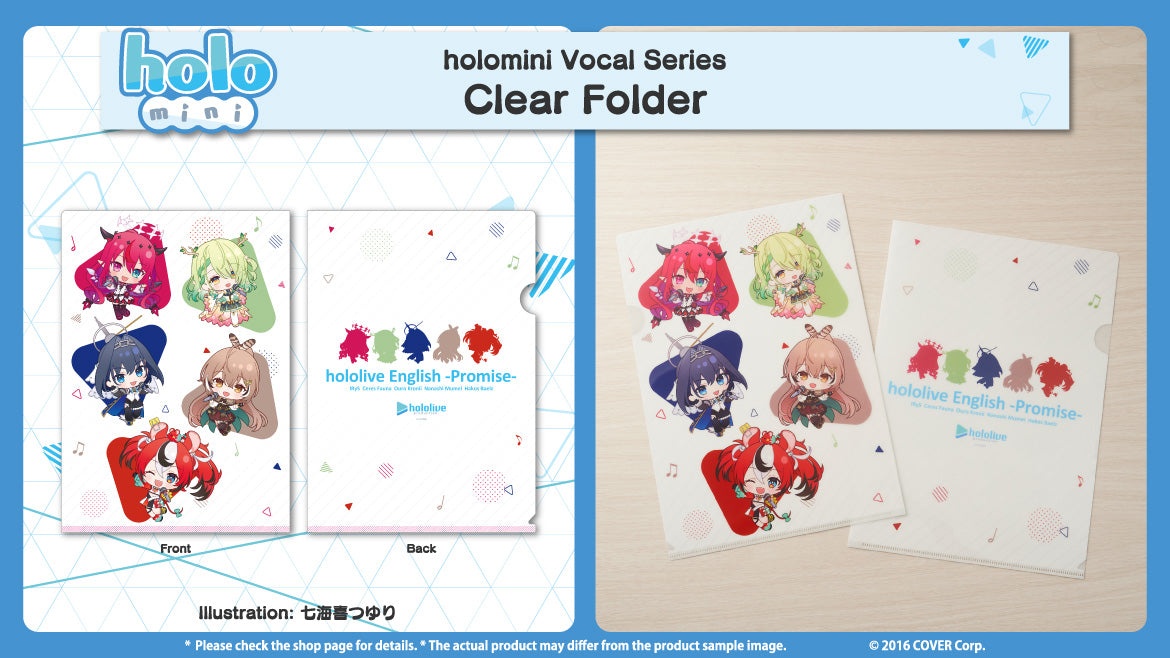 holomini Vocal Series - hololive English – Geek Jack