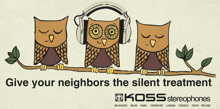 Give Your Neighbors the Silent Treatment billboard