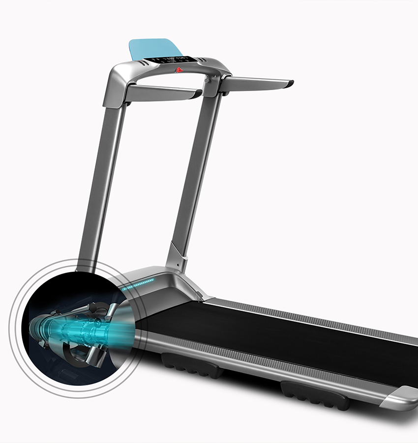 element Verplaatsing Extra OVICX Q2S+ FOLDING TREADMILL