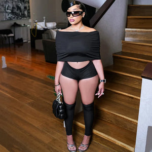 Margot 3 Pcs Short Set - FancySticated