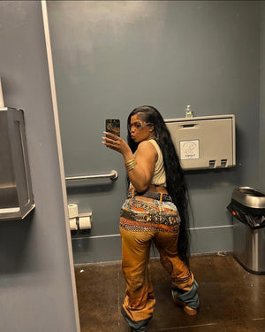 Multi Belt 3D Printed Trouser Pants - FancySticated