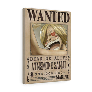 One Piece Vinsmoke Sanji Wanted Poster Ninki Anime Shop