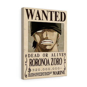 One Piece Roronoa Zoro Wanted Poster Ninki Anime Shop