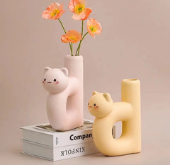 Animal shaped vase