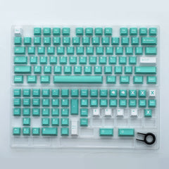 Green keycaps set