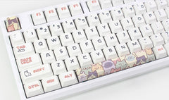 katten keycaps ingesteld