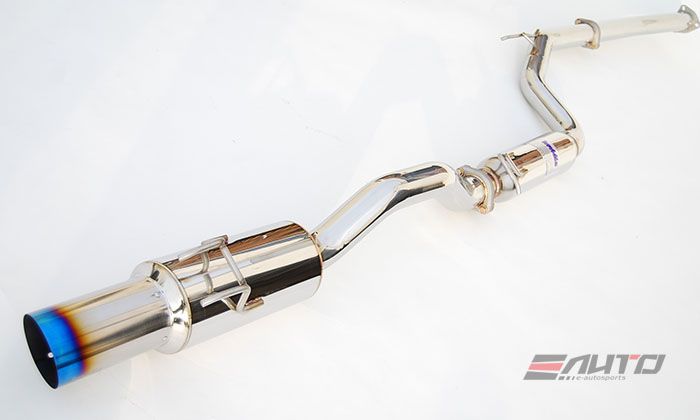 INVIDIA N1 Titanium Burnt Tip Catback Exhaust for Civic *SI Sedan only 12-15 FB6