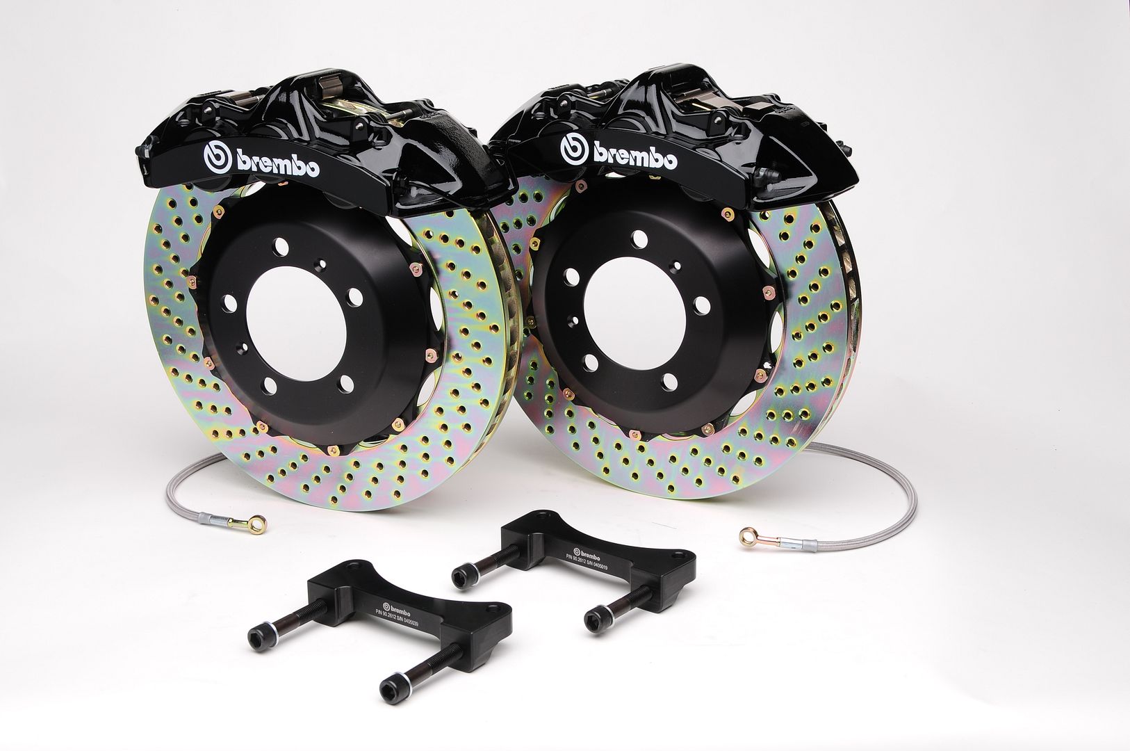 Brembo Front GT Brake 6Pot 355x32 Drill Disc Porsche 991 997 Carrera S C2S