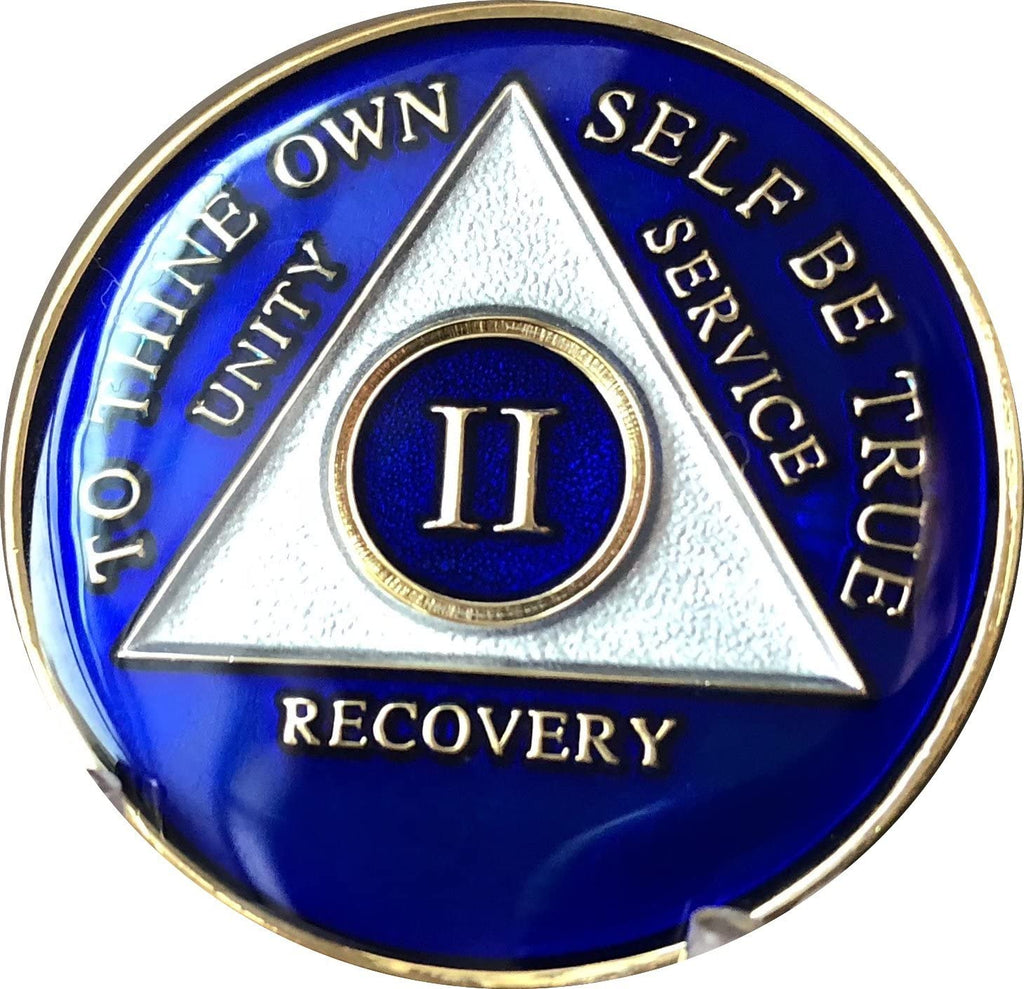 1-10 Year AA Medallions - Alcoholics Anonymous Coins, Chips and Tokens ...