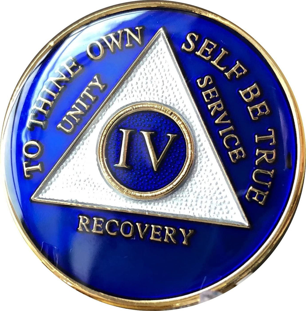 1-10 Year AA Medallions - Alcoholics Anonymous Coins, Chips and Tokens ...
