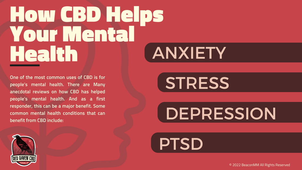 How CBD Helps Your Mental Health infographic