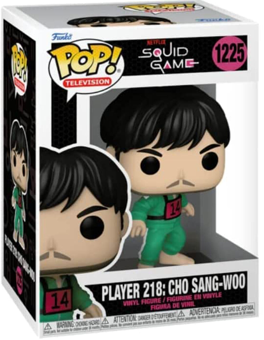 Funko POP! Player 456: Seong Gi-Hun Netflix Squid Game 1222 SLIGHT