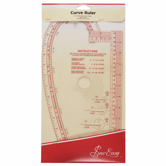 French Curve Choose from imperial or metric measuurements —   - Sewing Supplies