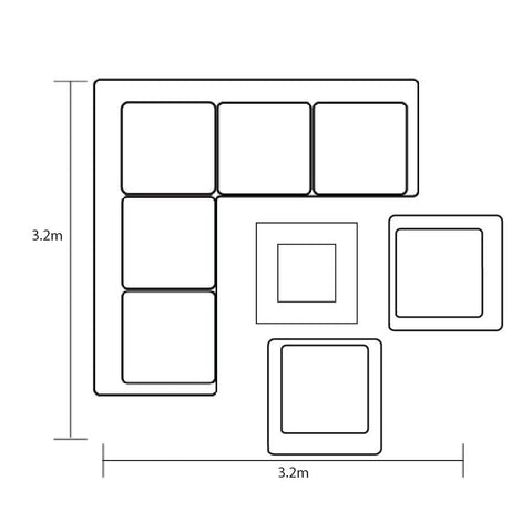 Hartman Rosario Casual Dining Footprint