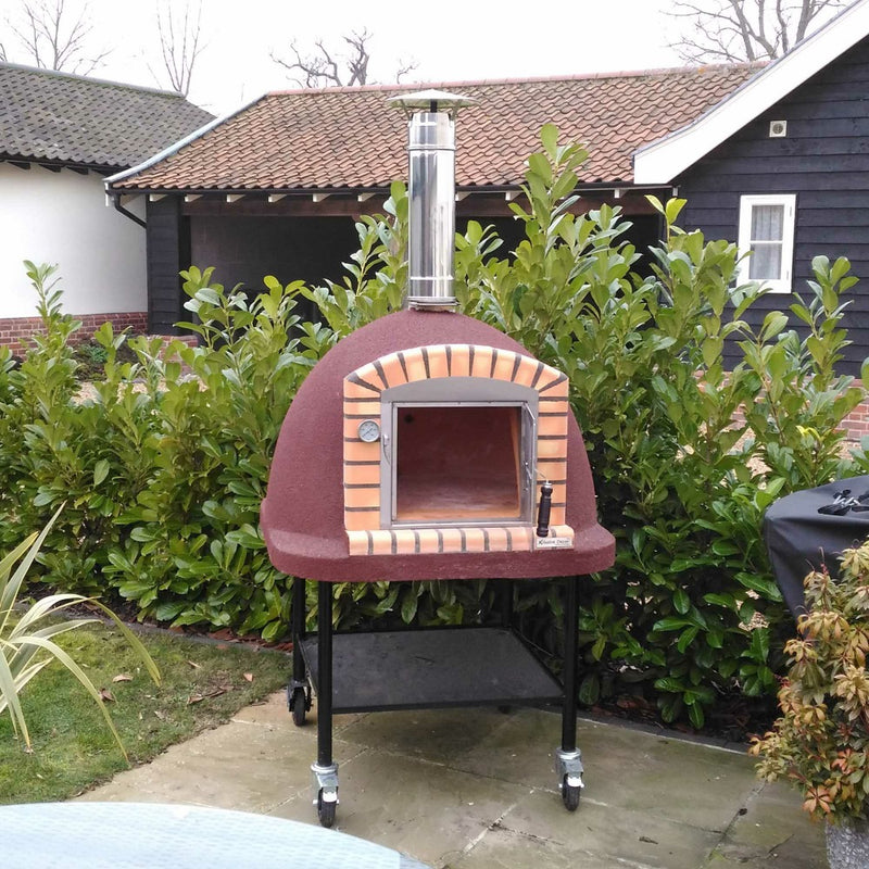 XclusiveDecor Portable Vulcano Wood Fired Pizza Oven – FirePit.co.uk