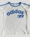 Picture of ADIDAS 33 BLUE & WHITE TEE