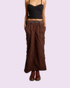 Picture of FADED GLORY BROWN CARGO SKIRT