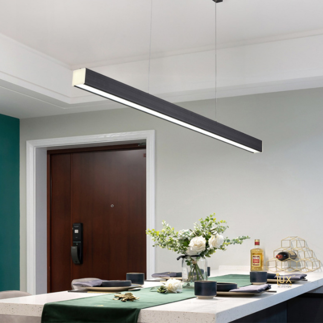 bronx 4 light linear pendant